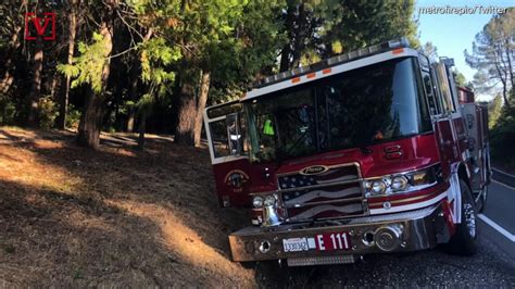 Ambulance stolen while firefighters battled fatal California blaze